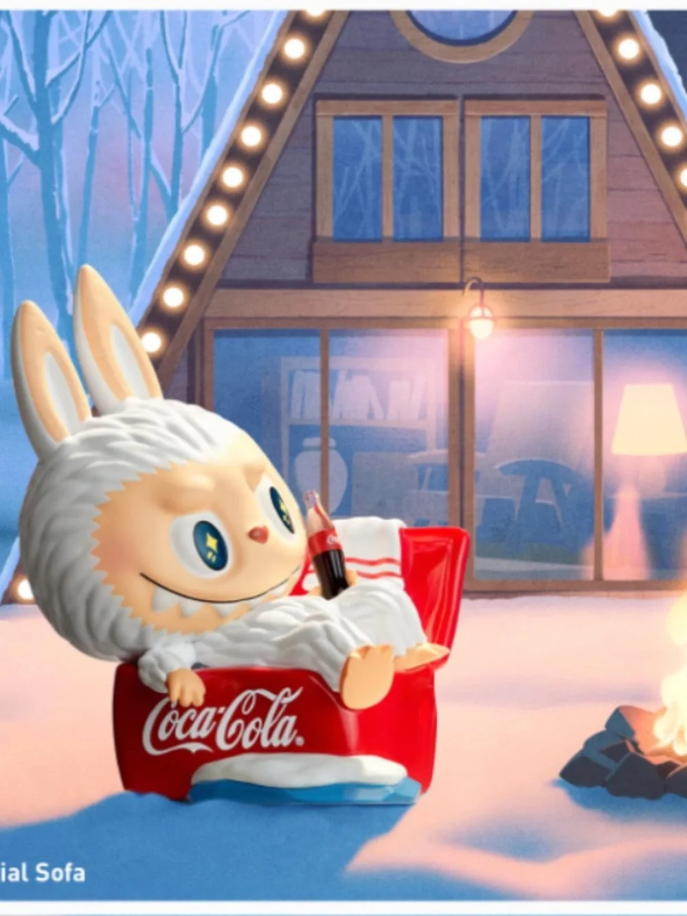 Coca Cola The Monsters Labubu Figurines BLIND BOX